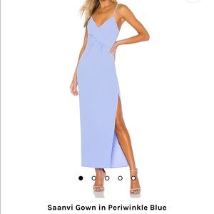 NBD Saanvi Gown in Periwinkle Blue